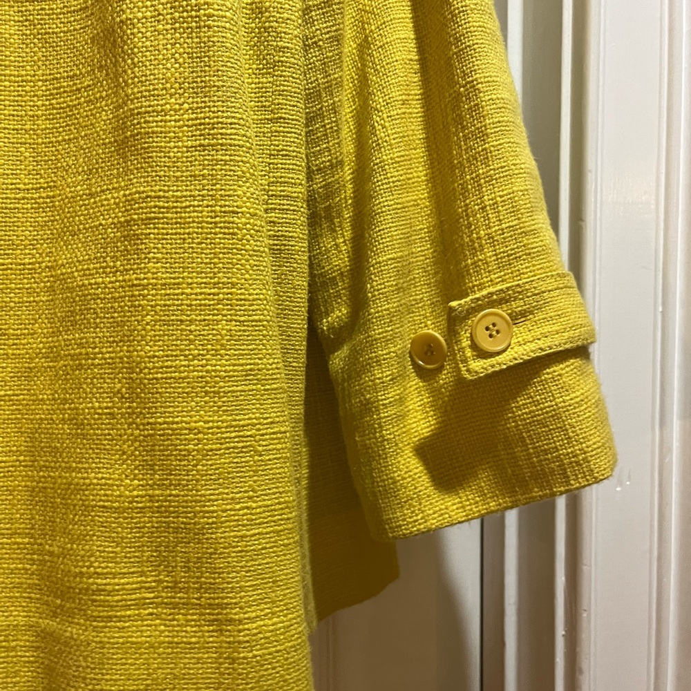 Talbots Yellow Swing Jacket - Picture 3 of 3